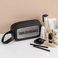 Korean Travel Cosmetic Bag | Large-Capacity Waterproof Skincare Storage Organizer