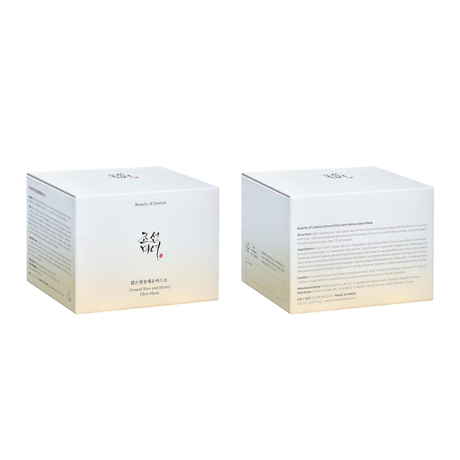 Beauty Of Joseon Bodenreis- und Honig-Glühmaske