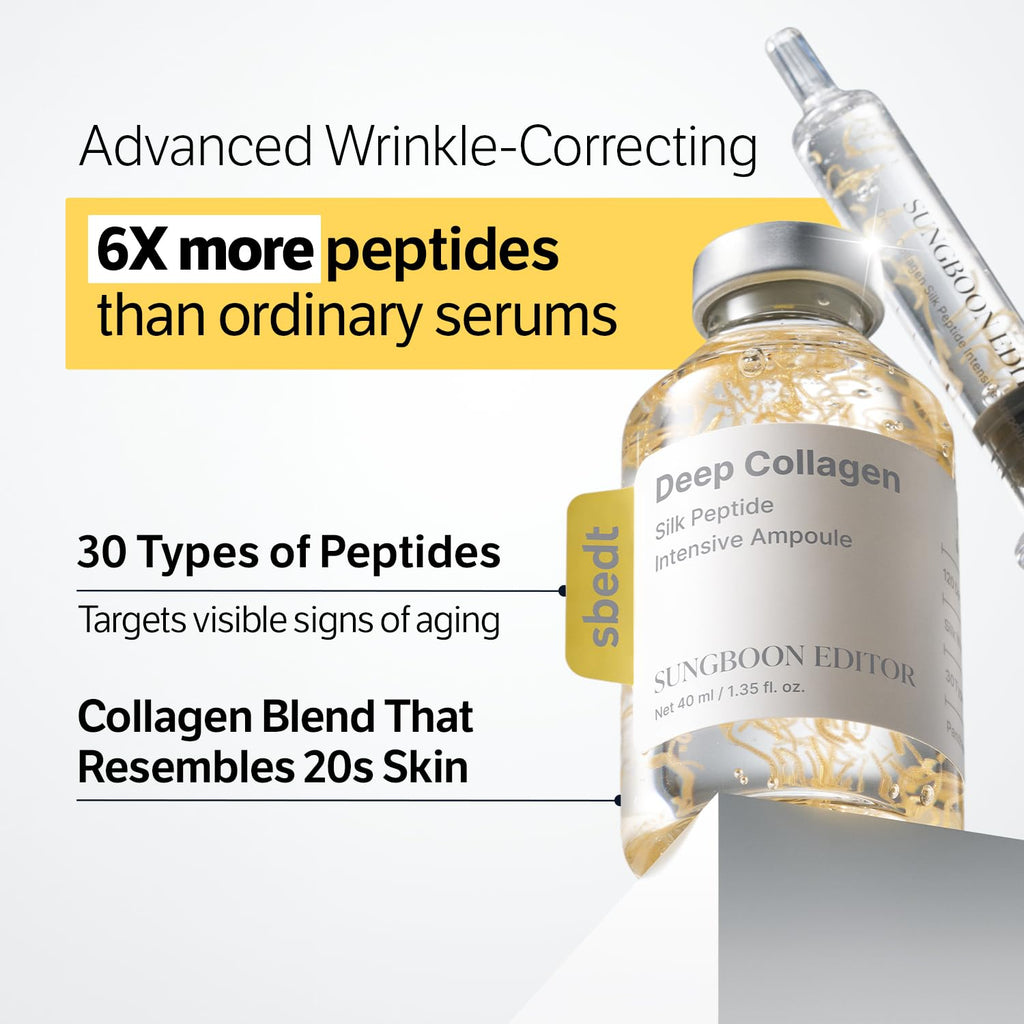 Sungboon Editor Deep Collagen Seidenpeptid Intensive Ampulle