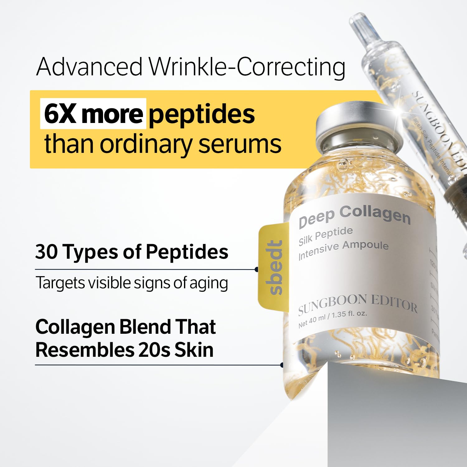 Sungboon Editor Deep Collagen Seidenpeptid Intensive Ampulle
