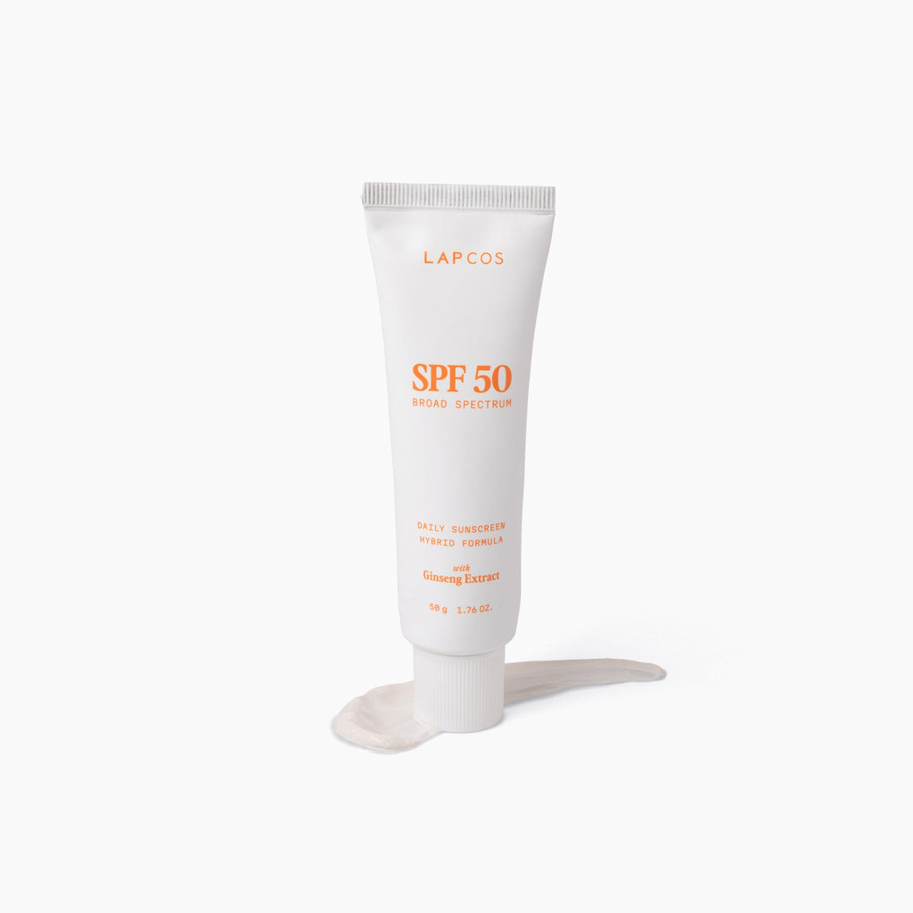 Luxuriöse Hybrid-Tages-Sonnencreme LSF 50+ mit Ginseng-Extrakt