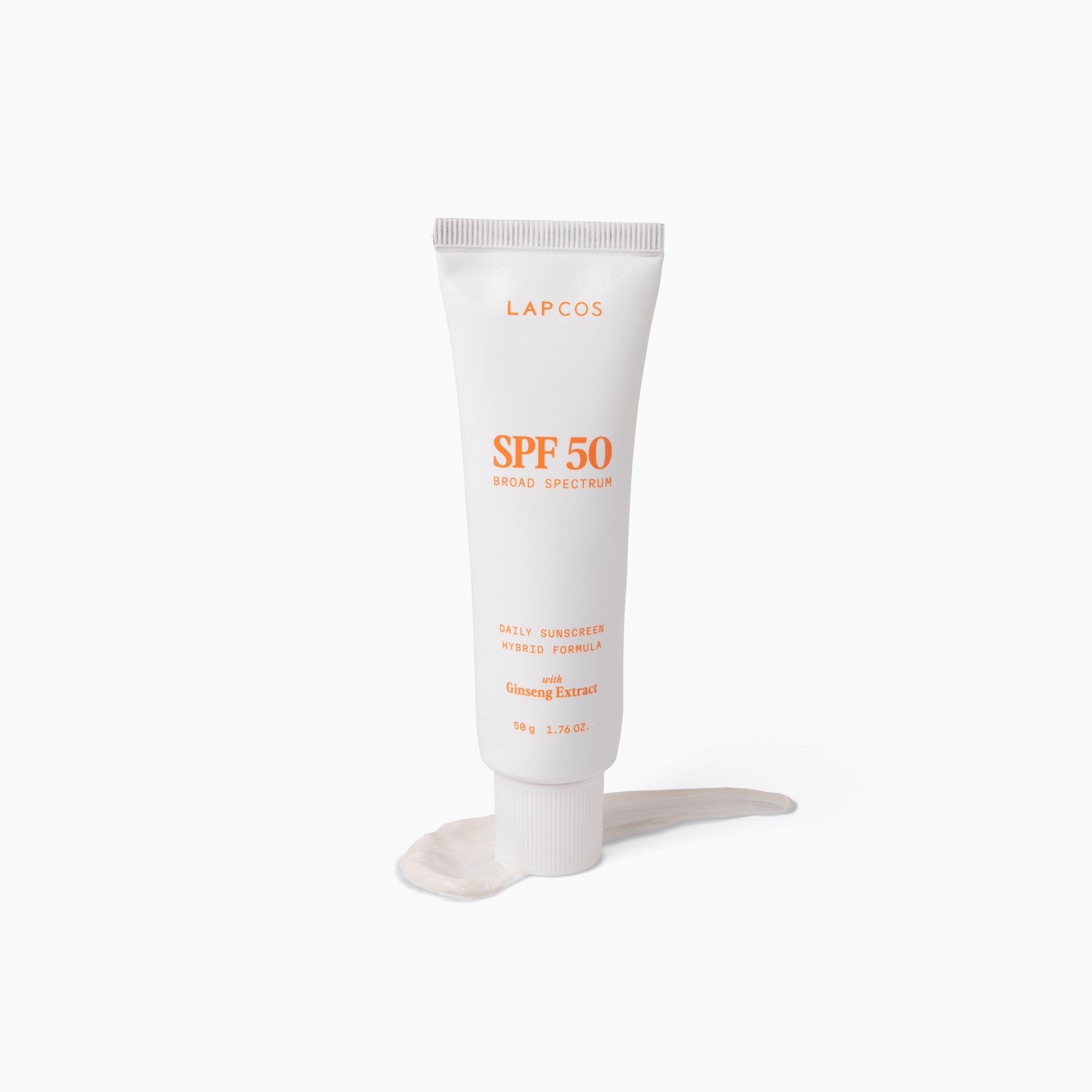 Luxuriöse Hybrid-Tages-Sonnencreme LSF 50+ mit Ginseng-Extrakt