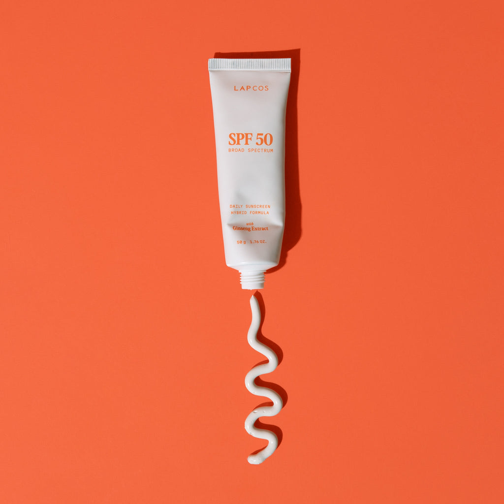 Luxuriöse Hybrid-Tages-Sonnencreme LSF 50+ mit Ginseng-Extrakt