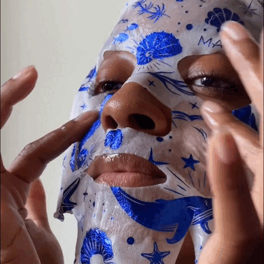 Feuchtigkeitsspendende Kollagen-Gesichtsmaske