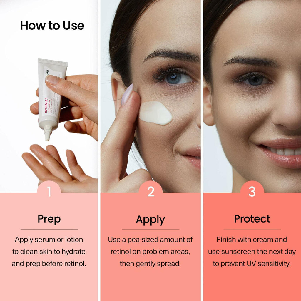 FRANKLY Retinol 0.1% Night Cream | Korean Anti-Aging Skincare 1.01oz